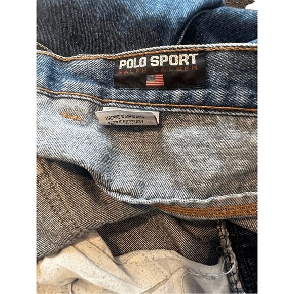 Polo Sport Ralph Lauren jeans shorts size 40 - Picture 5 of 8